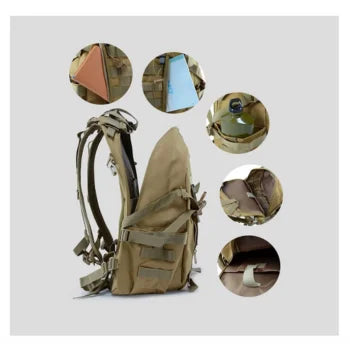 Detalles de la mochila táctica 30L