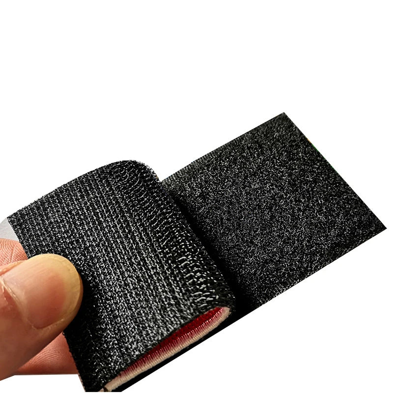 Velcro de la parte trasera del parche