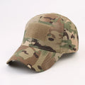 Gorra táctica con velcro multicam