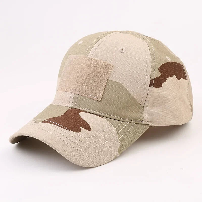 Gorra táctica con velcro desierto 3 colores