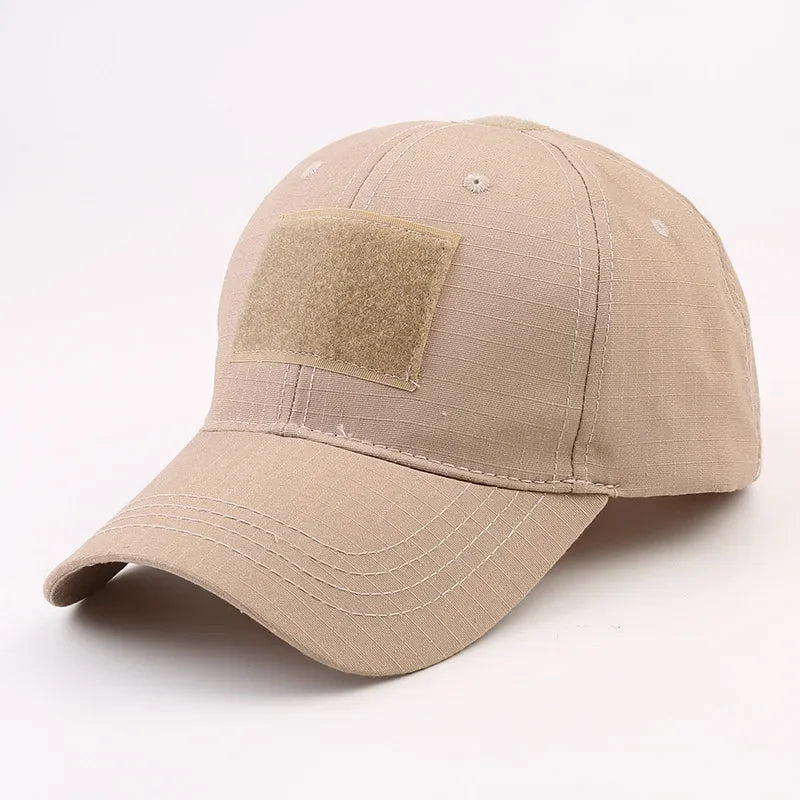 Gorra táctica con velcro arena