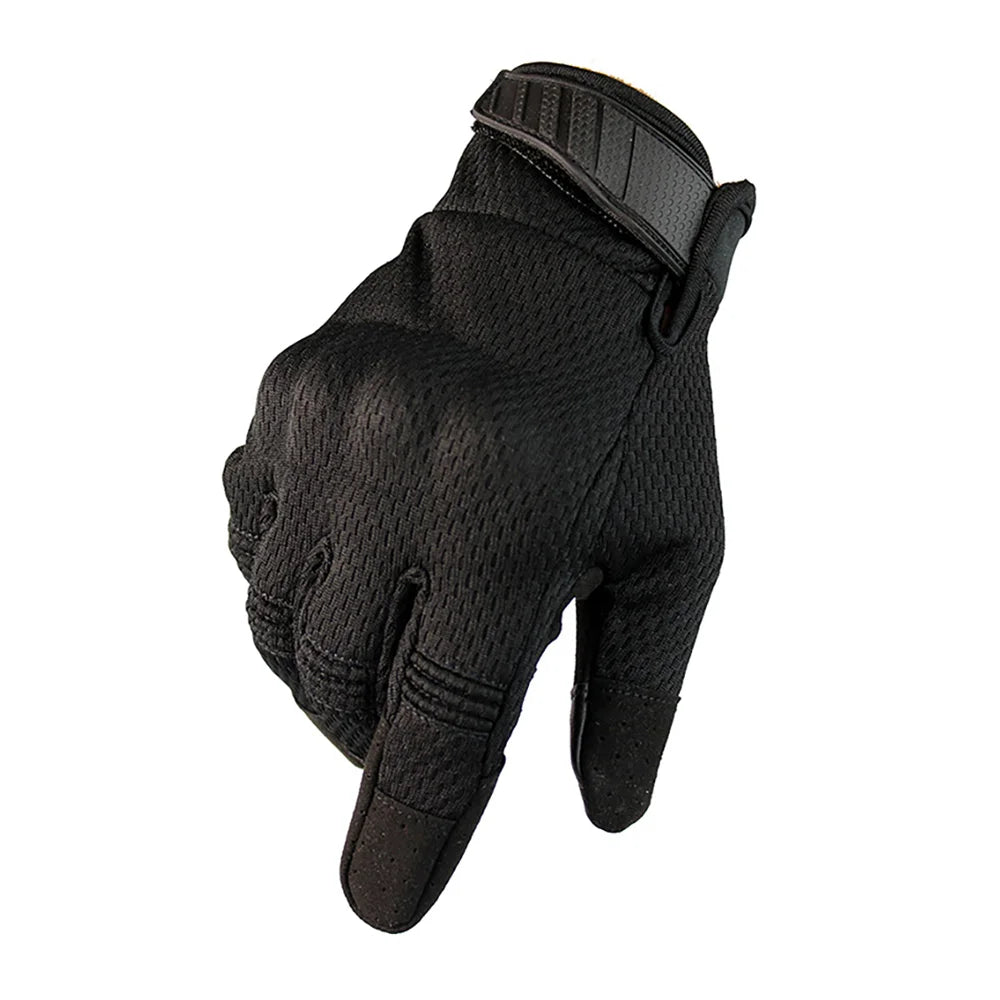Guantes tácticos táctiles negros