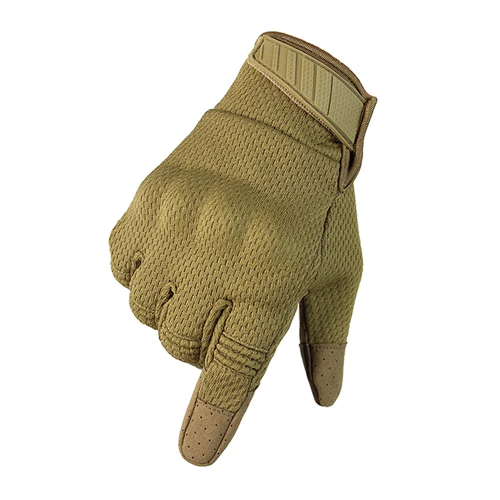 Guantes tácticos táctiles coyote