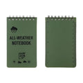 Bloc de Notas Táctico Impermeable verde