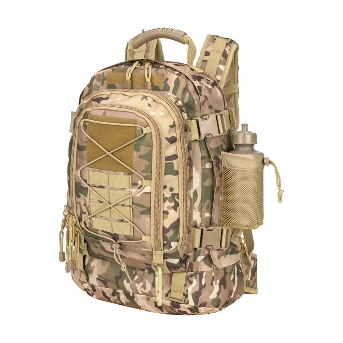 Mochila Táctica 60L Molle camuflaje multicam
