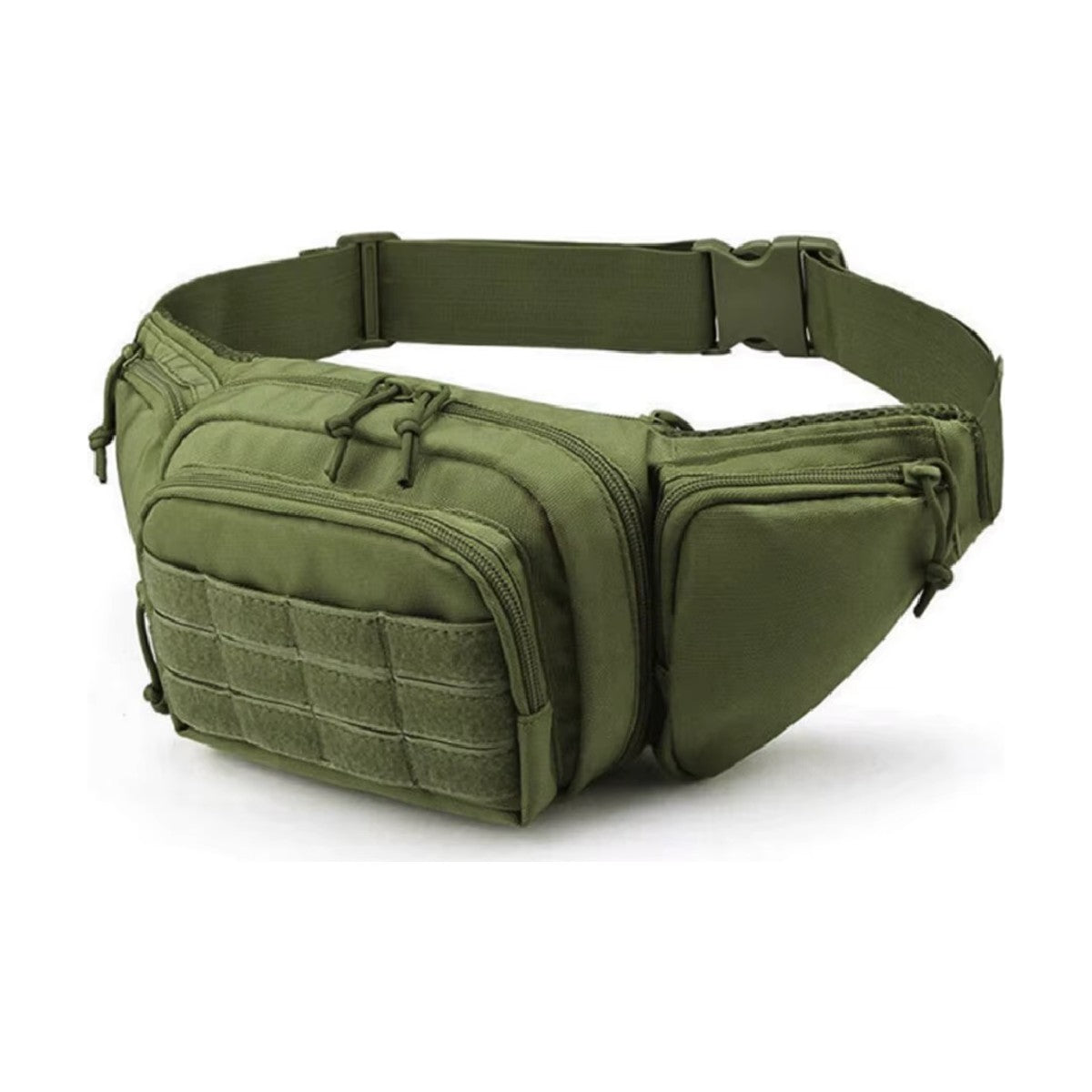 Riñonera Táctica Molle verde militar