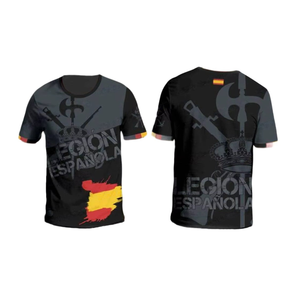 Camiseta Técnica Legión Española negra