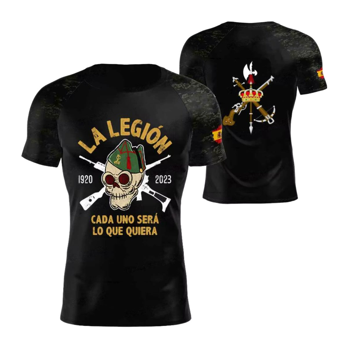 Camiseta Técnica La Legión 1920 negra