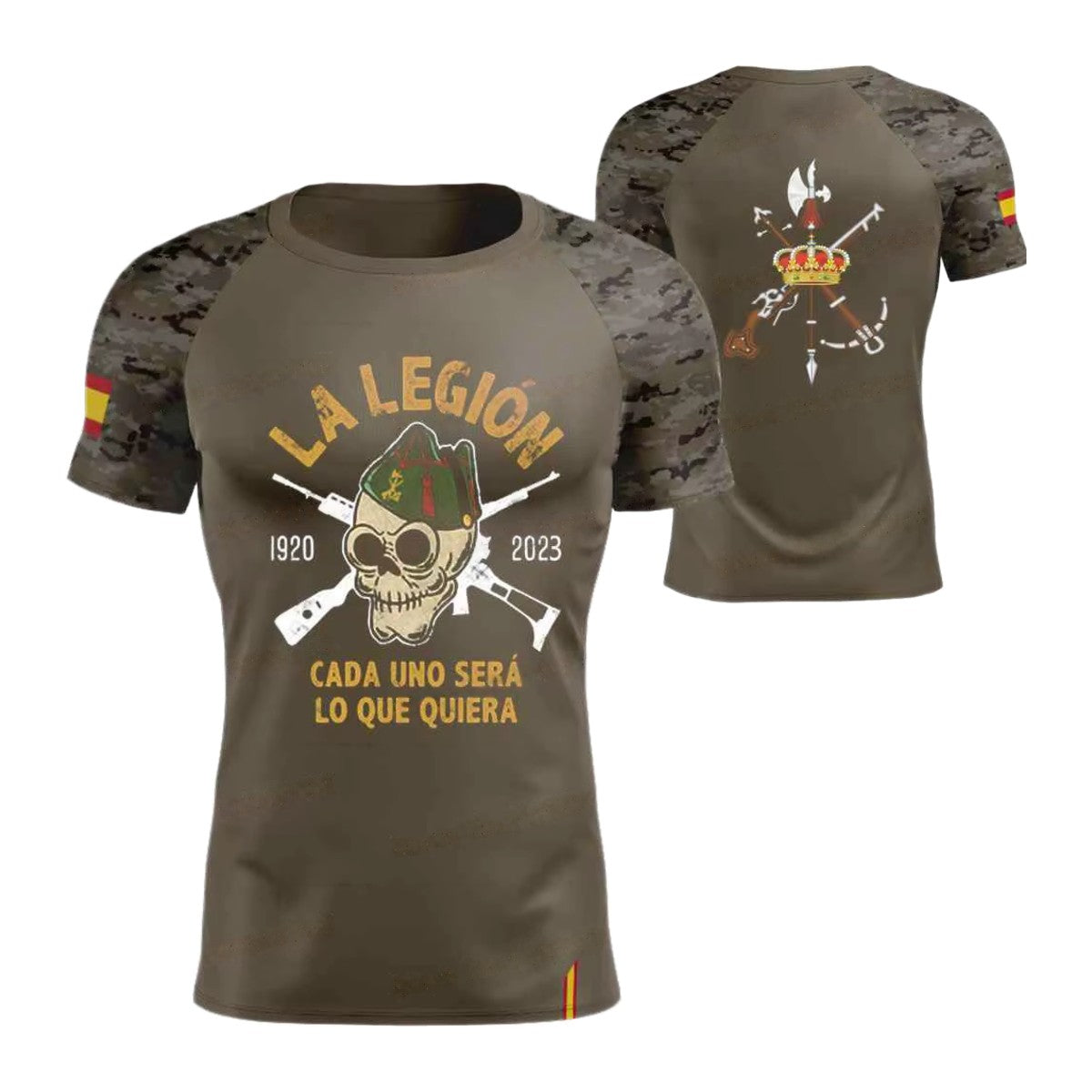 Camiseta Técnica La Legión 1920 marrón