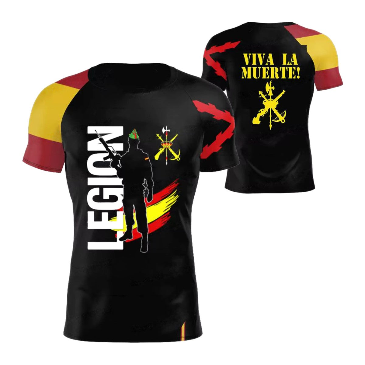 Camiseta Técnica Legión Bandera bandera vertical
