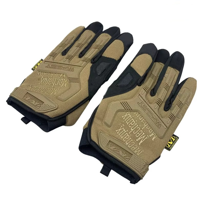 Guantes tácticos de dedo completo arena